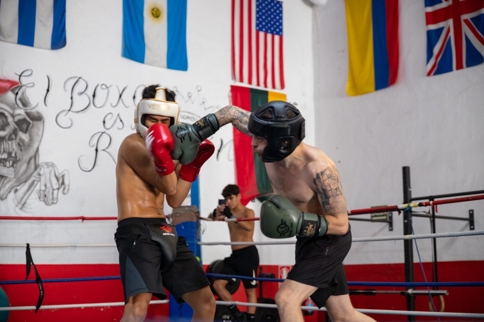 golpes en boxeo